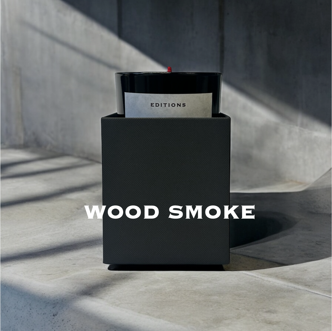 Bougie d’atmosphère - Wood smoke 200g