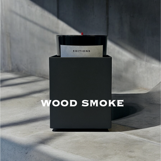 Bougie d’atmosphère - Wood smoke 200g